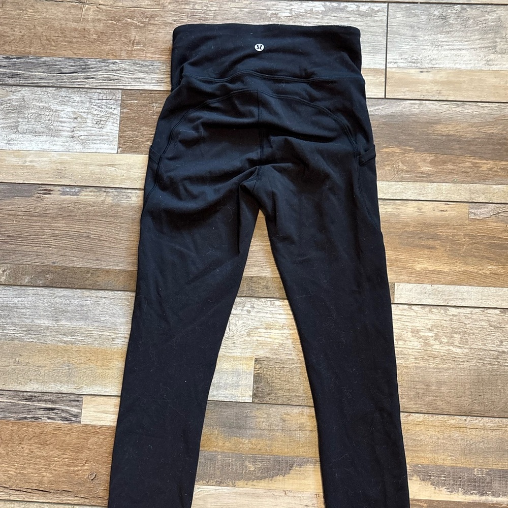 Women's Black lululemon athletica High-Rise Leggings